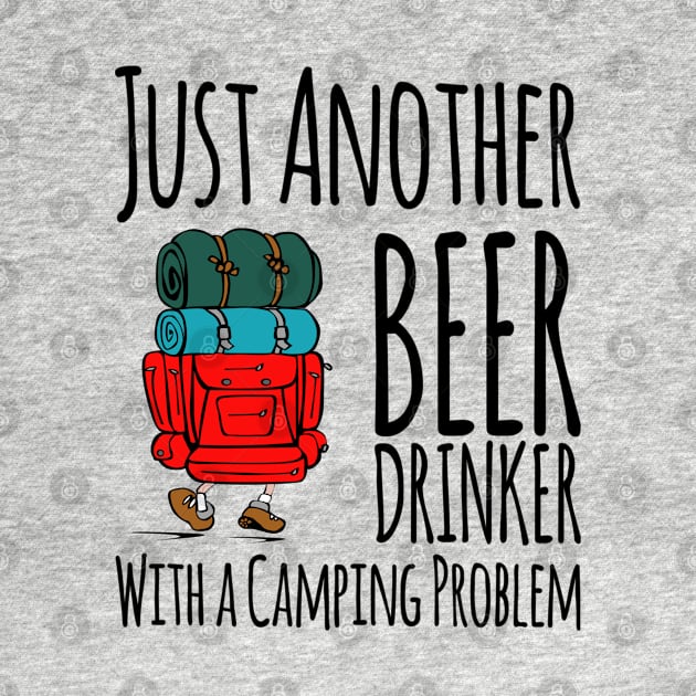 Beer Loving Camping Lover by RetroSalt